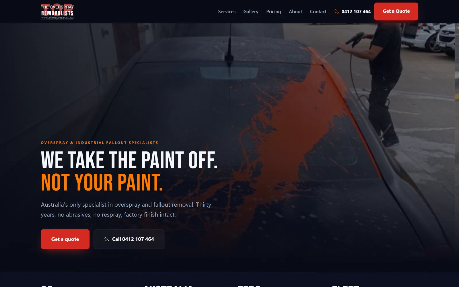 The Overspray Removalist, desktop
